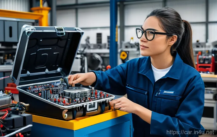 자동차정비사 연봉 인상 사례 - A composite image or a scene depicting a balance between work and life for a modern mechanic. On one...
